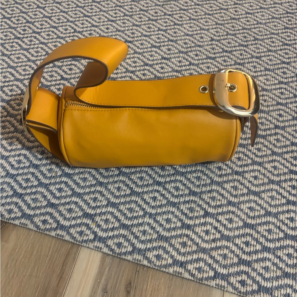 NWT Yellow Vegan Leather Women's Bag